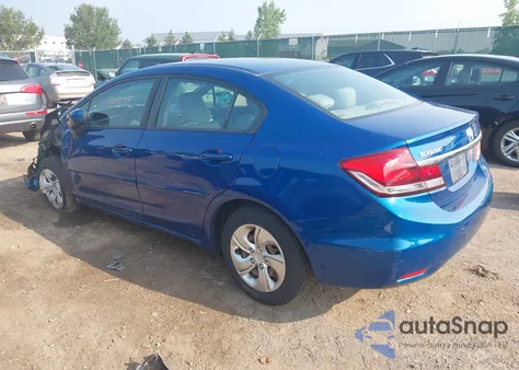 2015 Honda Civic Lx z USA, uszkodzony, nr VIN 19XFB2F50FE231886